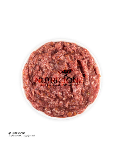 Menú de pollastre amb fruita i verdura